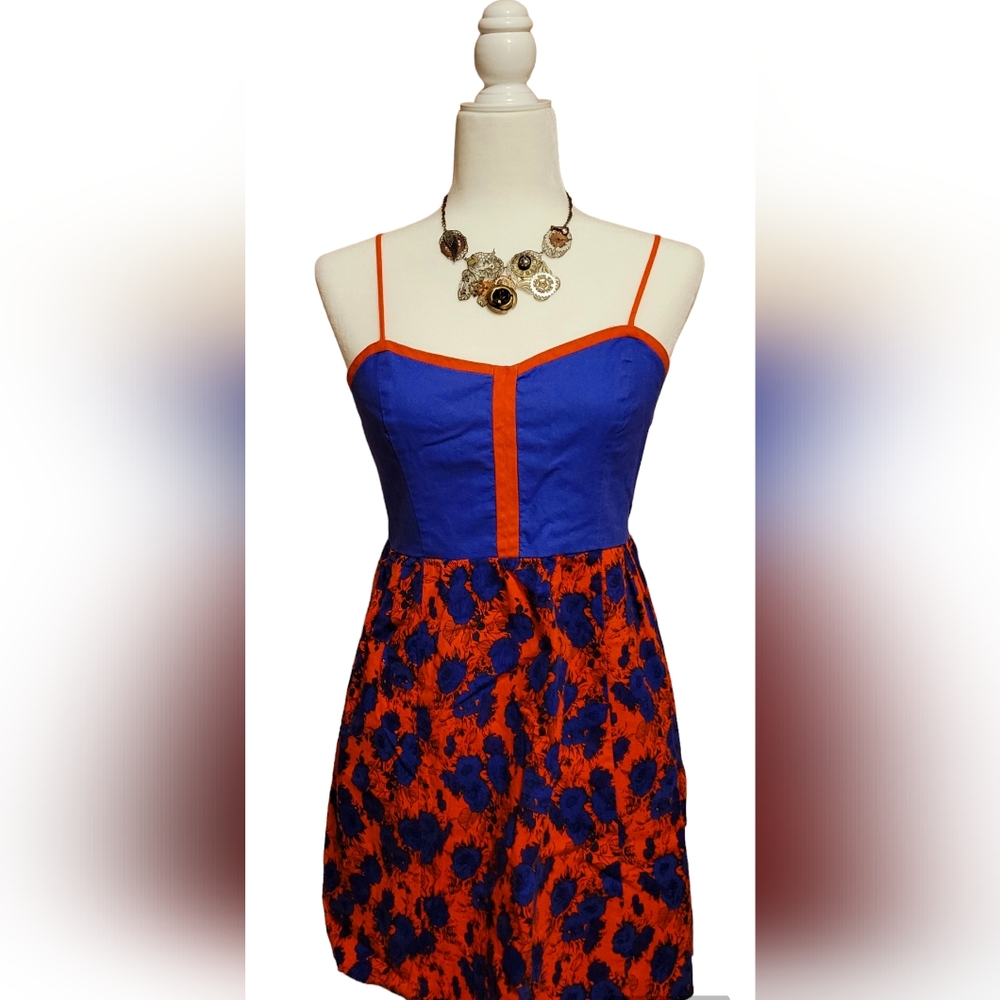Floral hi/Lo dress